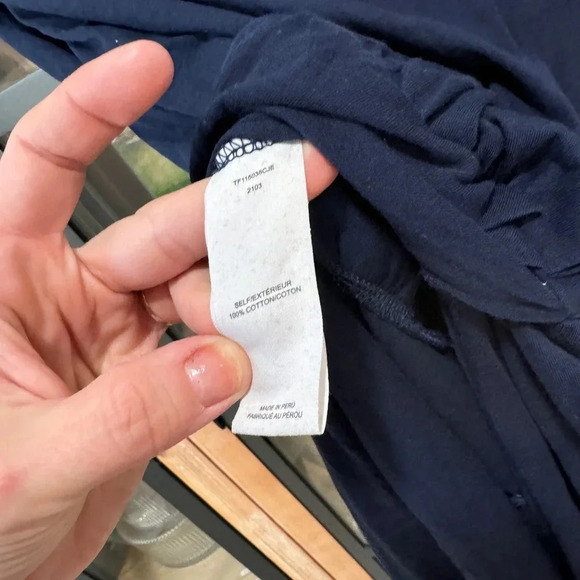 Derek Lam 10 Crosby navy Landry Twist-Front Jersey midi Dress sleeveless knot - Picture 4 of 7